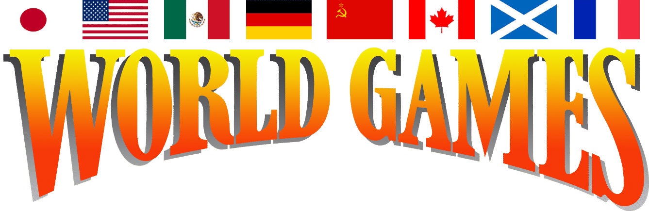 World Games logo for Commodore 64